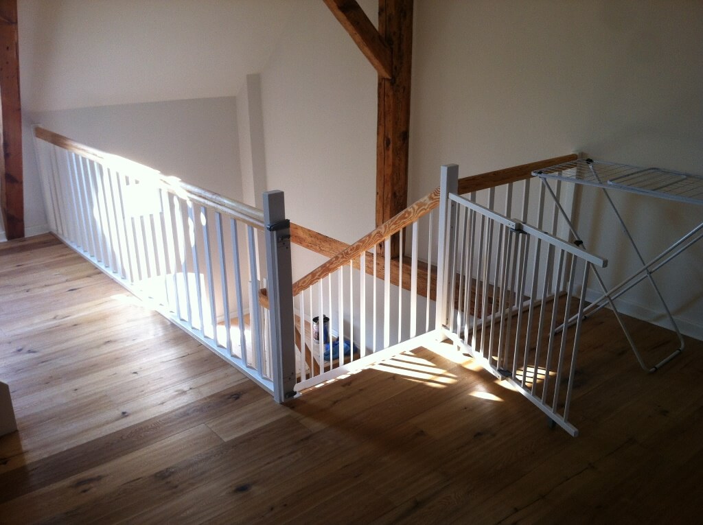 Ausbauarbeiten nach der Sanierung