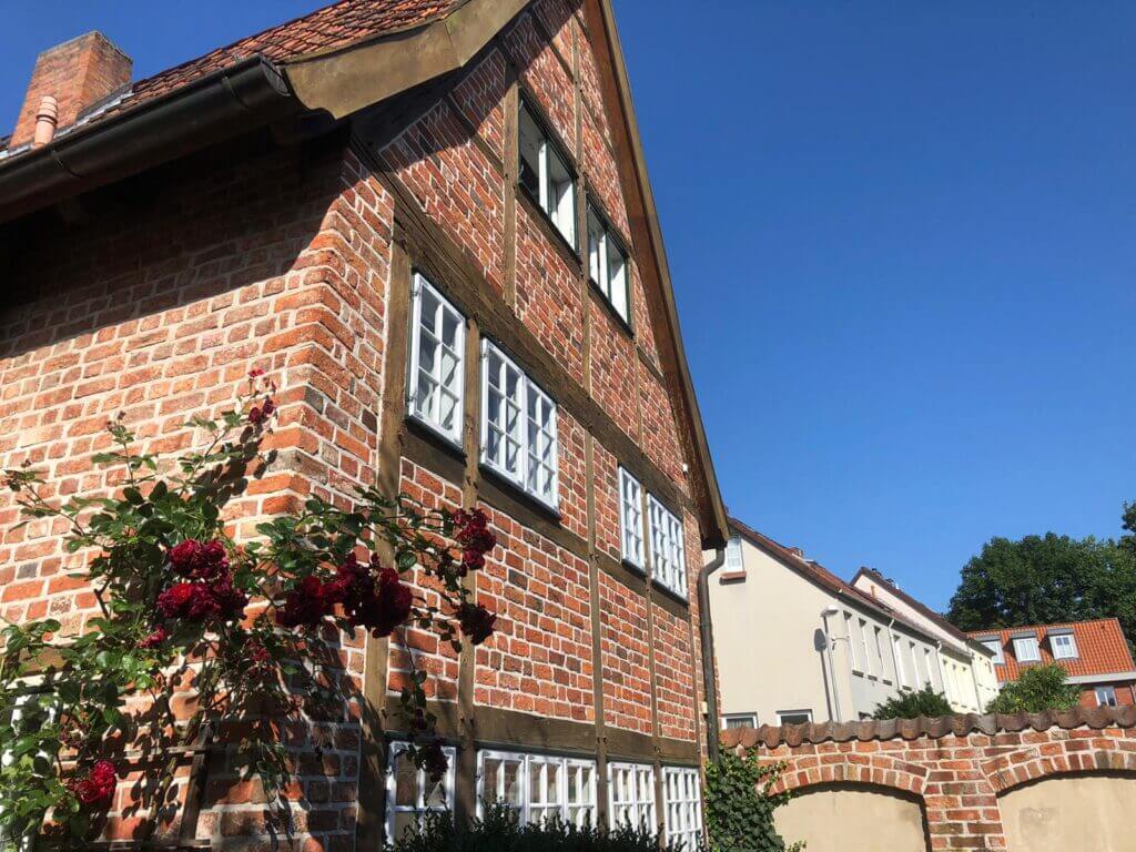 Altes Haus während einer Komplettsanierung